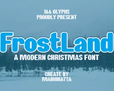 Frost Land font