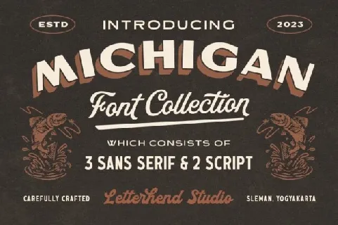 Michigan Duo font