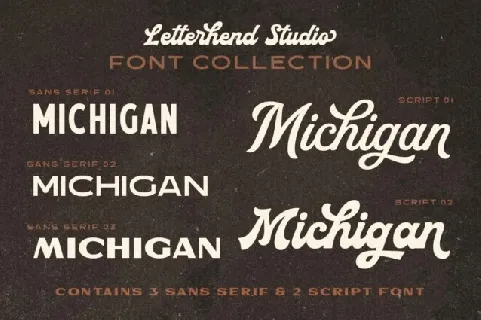 Michigan Duo font