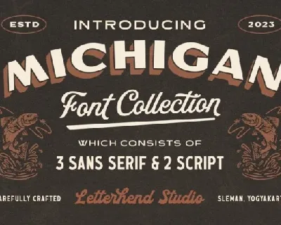 Michigan Duo font