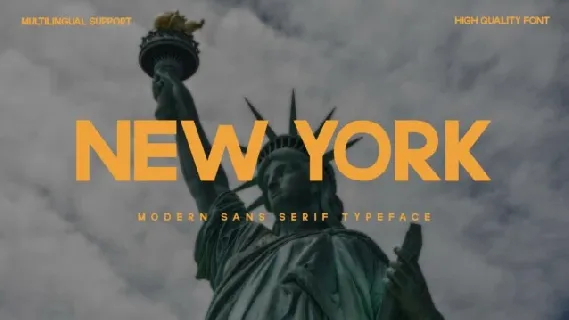 New York Typeface font