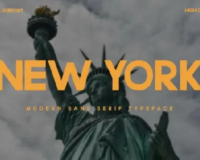 New York Typeface font