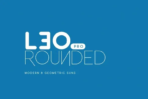 Leo Rounded Pro font