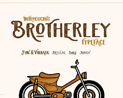 Brotherley Typeface font