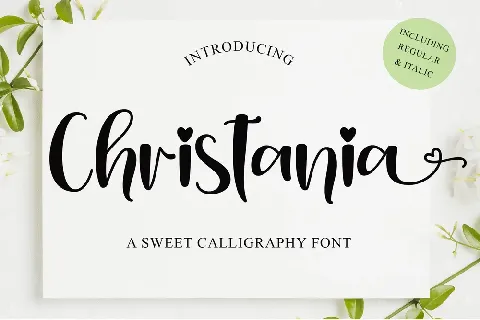 Christania - Personal Use font