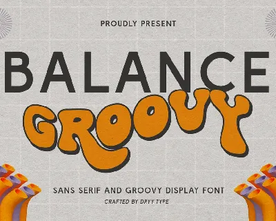 Balance Groovy font