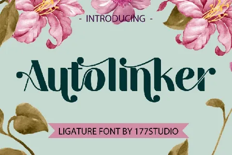 Autolinker Ligature Sans font