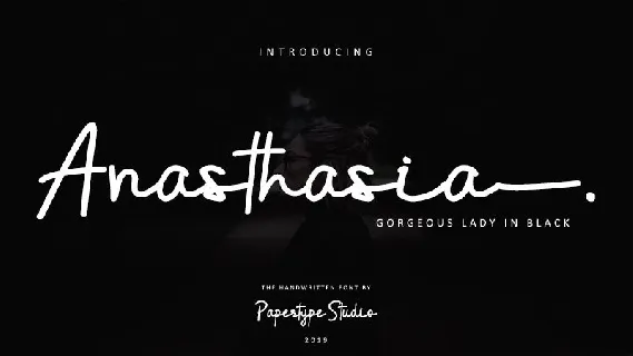 Anasthasia font