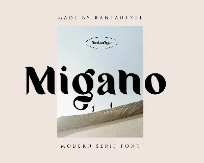 Migano font