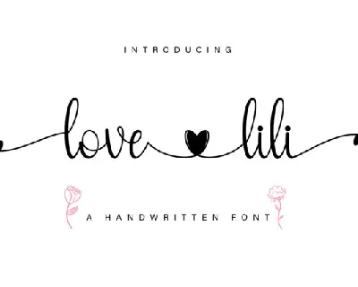 Love Lili font