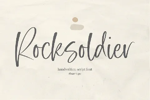 Rocksoldier font