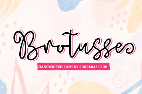 Brotusse font