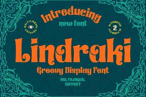 Lindraki font