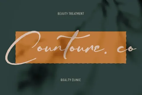 Contoursy font