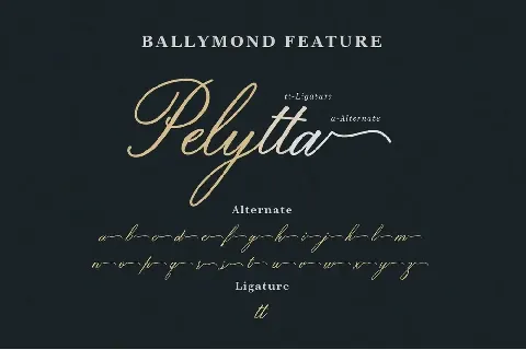 Balymond font