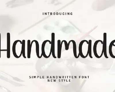 Handmade Script font