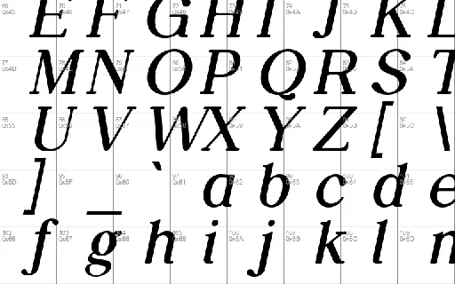 Retroversion font