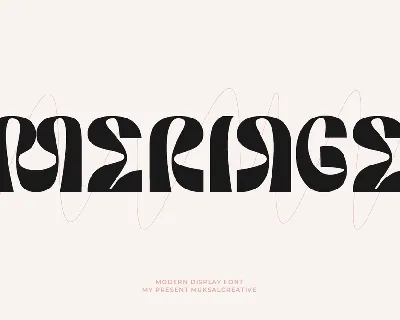 Meriage font