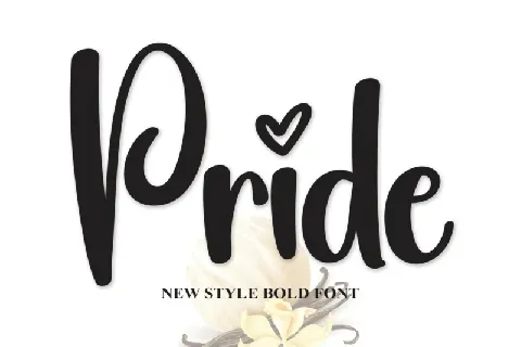 Pride Script font