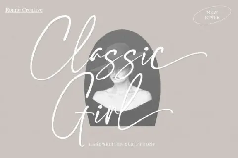 Classic Girl font