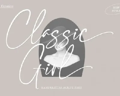 Classic Girl font