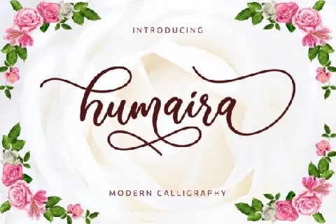 Humaira Calligraphy font