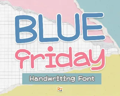 Blue Friday font