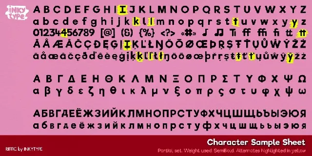 Riffic font