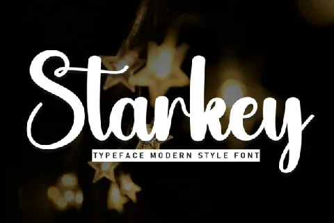 Starkey Script font