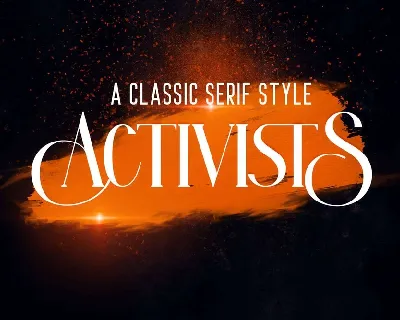 Activists font