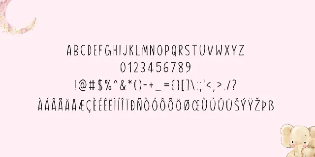 Baby Elephant font