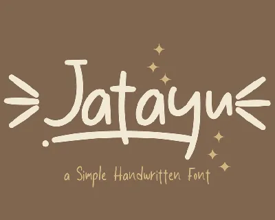 Jatayu font