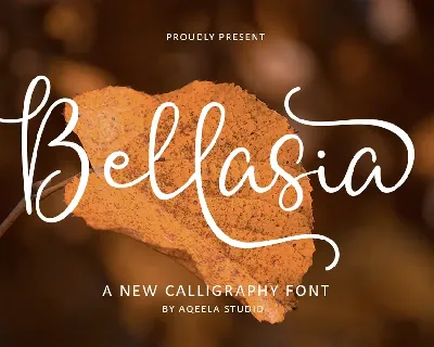 Bellasia font