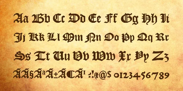 KJV1611 font