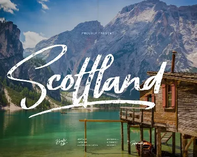 Scottland font