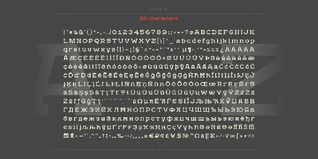 Ikra Slab font