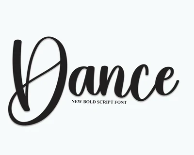 Dance Script font