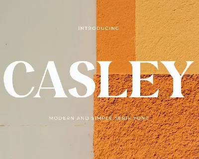 Casley font