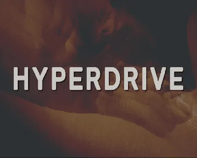 Hyperdrive font