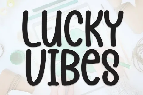 Lucky Vibes Display font