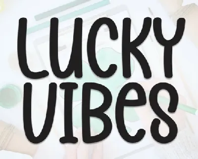 Lucky Vibes Display font