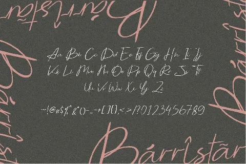 Barristar font