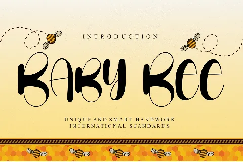 Baby Bee Script font