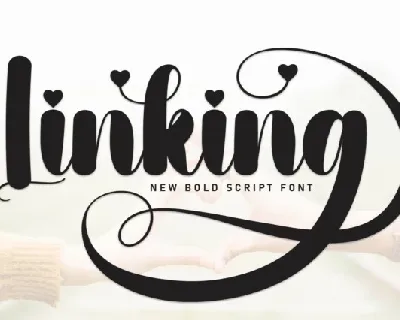 Linking Script font