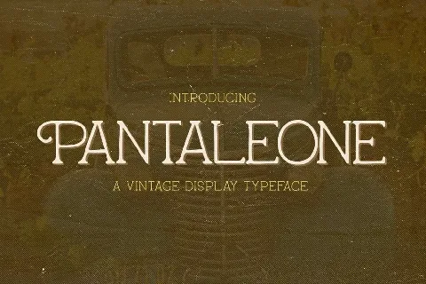 Pantaleone font