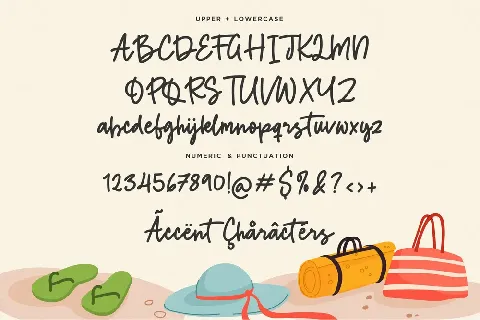 Island Beach font