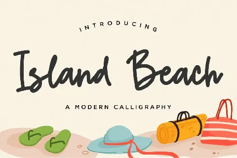 Island Beach font