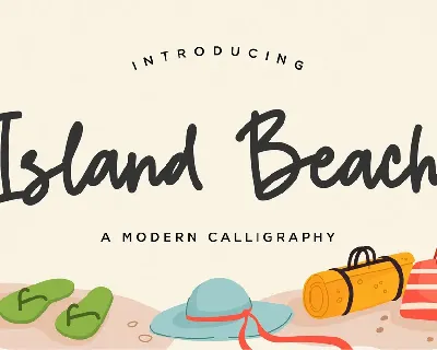 Island Beach font