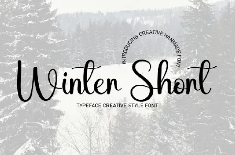 Winter Short font