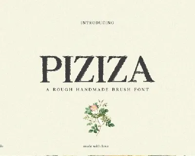 Piziza font